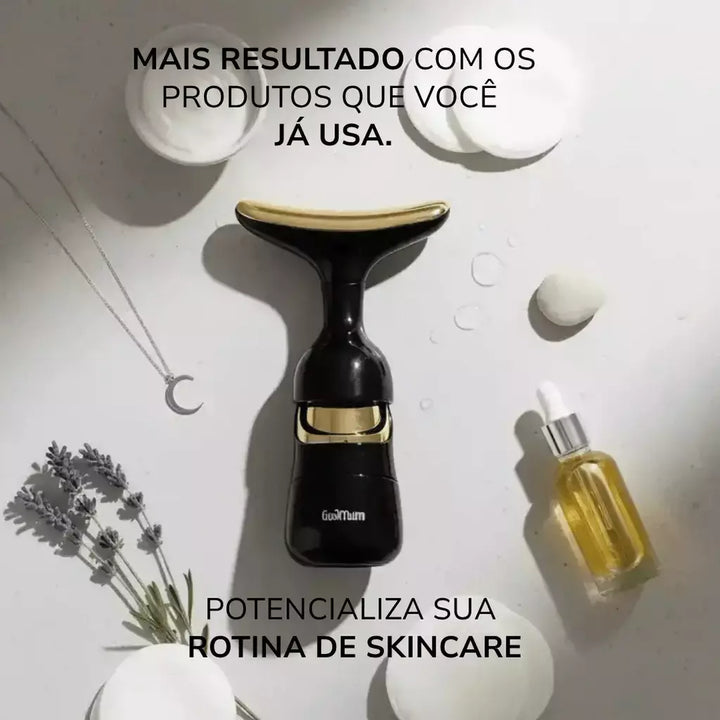 Massageador Facial LIPOFACE  3 em 1 (Rosto, Pescoço e Colo)