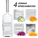 RalaHultra Ralador Profissional de Legumes Multiuso Com 4 Lâminas