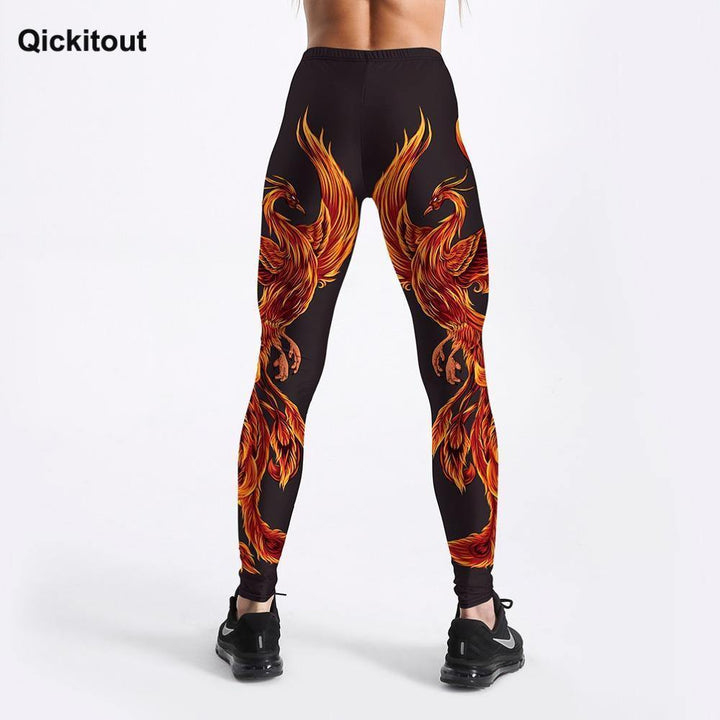 Calça Legging Fitness Estampada - Qickitout