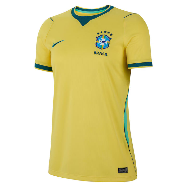 Camisa Seleção Brasileira 2026 Torcedora Feminina - Amarela
