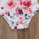 Conjunto Body Ciganinha com Shorts Clochard - Tamanhos de 0 a 18 meses