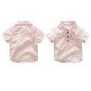 Conjunto Boy Casual Red - Tamanhos de 0 a 3 anos