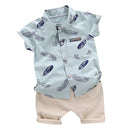Conjunto Pena Chic - Tamanhos 3 meses a 4 anos
