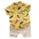 Conjunto Pena Chic - Tamanhos 3 meses a 4 anos