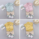 Conjunto Boy Casual - Tamanhos 3 meses a 4 anos