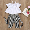 Conjunto Chic Listras - Tamanhos de 1 a 6 anos
