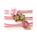 Conjunto 3 Faixas Flores