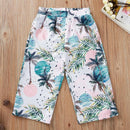 Conjunto Cropped e Calça Pantacourt - Tamanhos de 1 a 5 anos