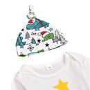 Conjunto Body Meu Primeiro Natal - Tamanhos de 3 a 24 meses